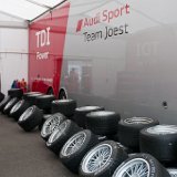 Spa Francorchamps 2010-19  Ook Audi Sport Team Joest heeft de reserve wielen al klaar liggen. : 1000 km, Belgie, LeMans series, Spa Francorchamps